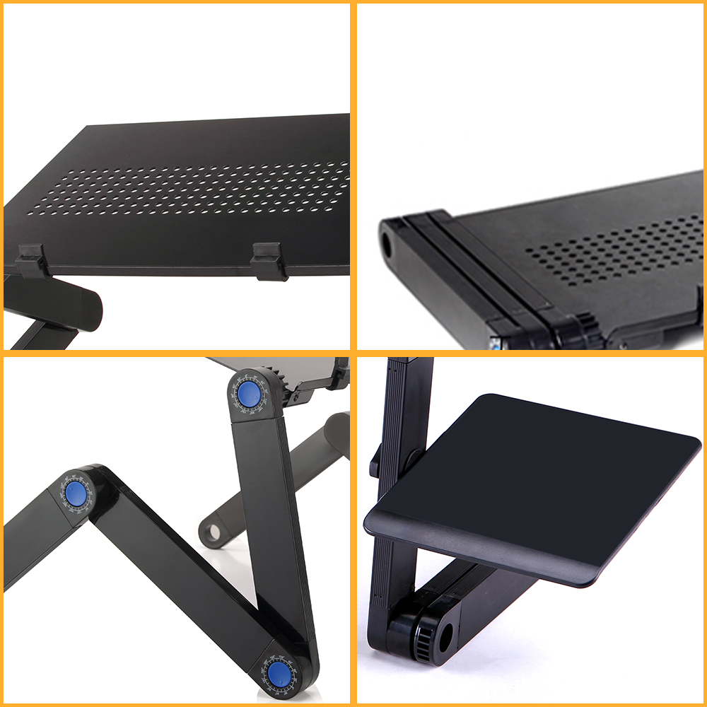 Adjustable Laptop Desk Stand P - Desk Setup Pc のレビューと価格