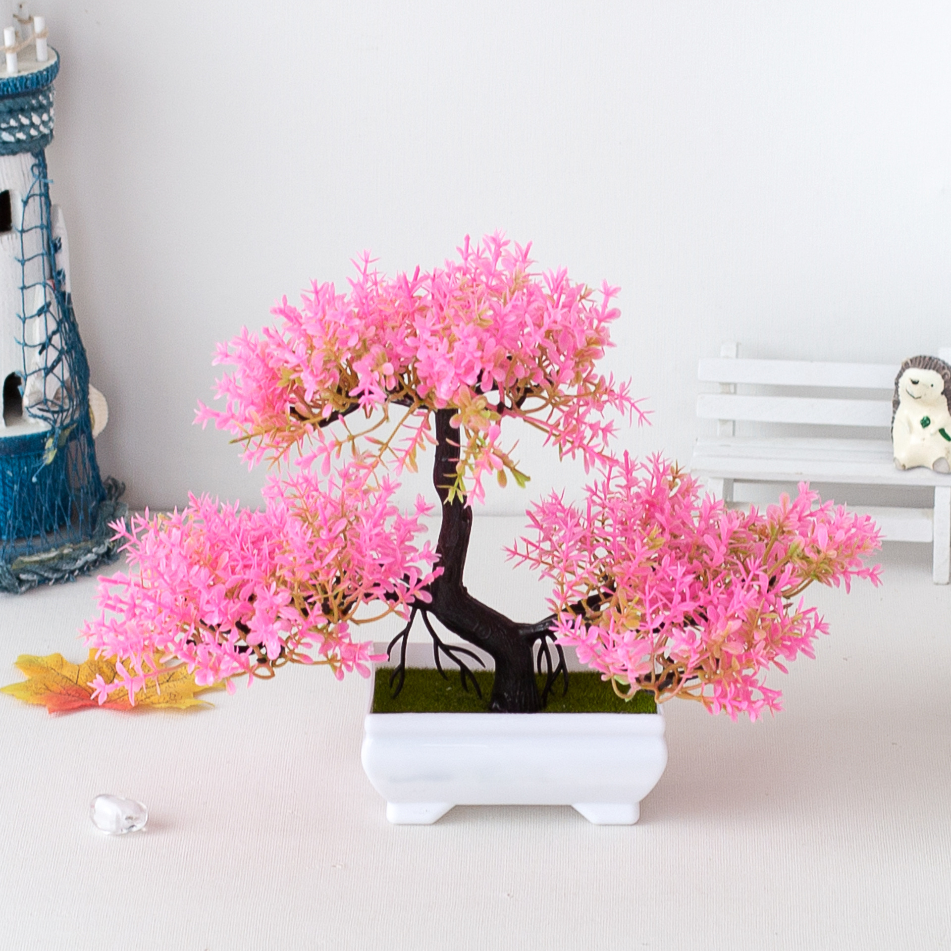 Artificial Plants Bonsai Fake  - Desk Setup At Home のレビューと価格