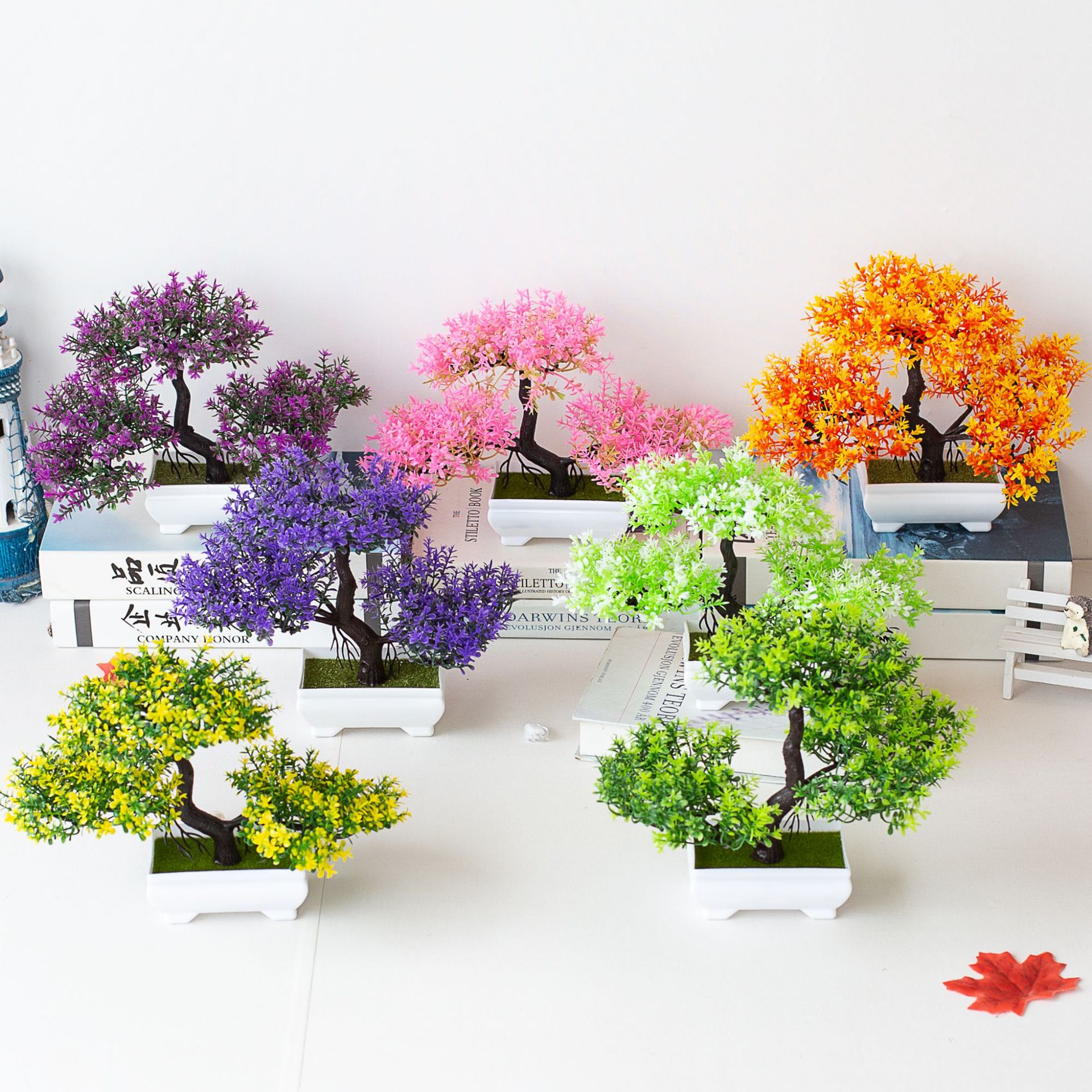Artificial Plants Bonsai Fake  - Desk Setup At Home のレビューと価格