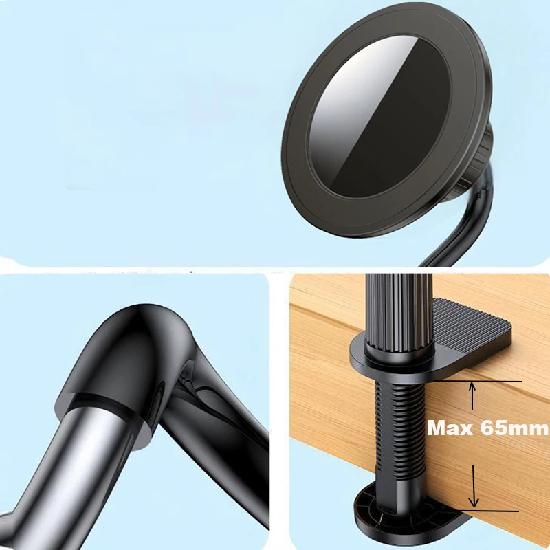 Magnetic 360° Lazy Mobile Phon - Desk Setup Apple のレビューと価格