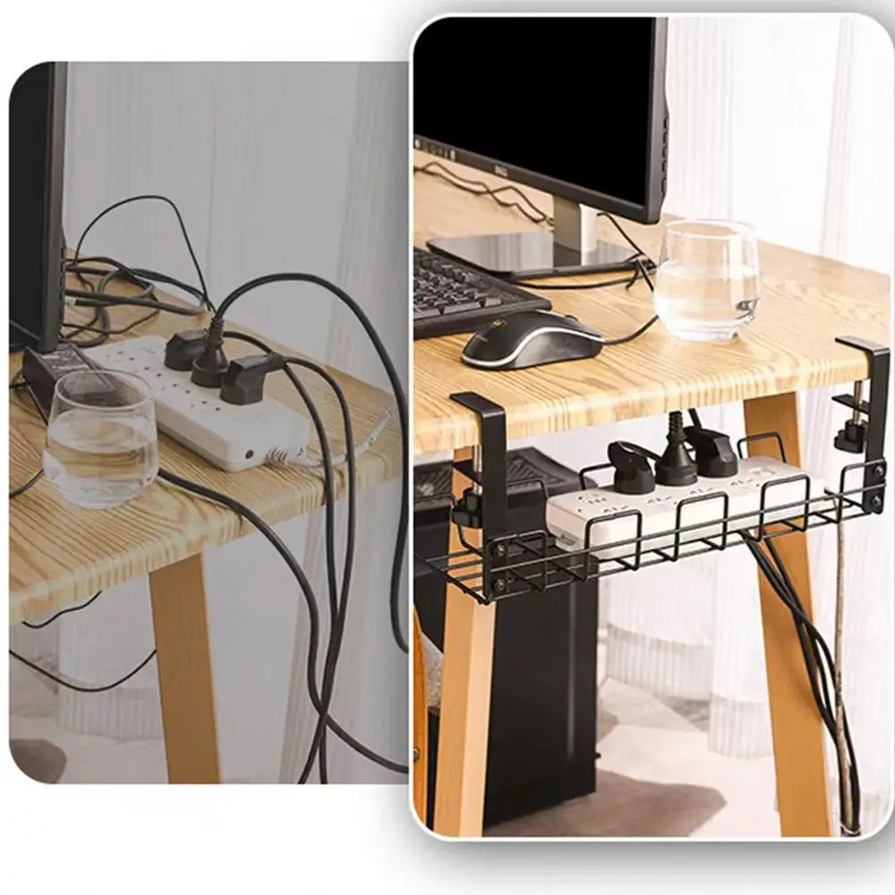 Cable Management Box Under Des - Desk Setup Shelves のレビューと価格