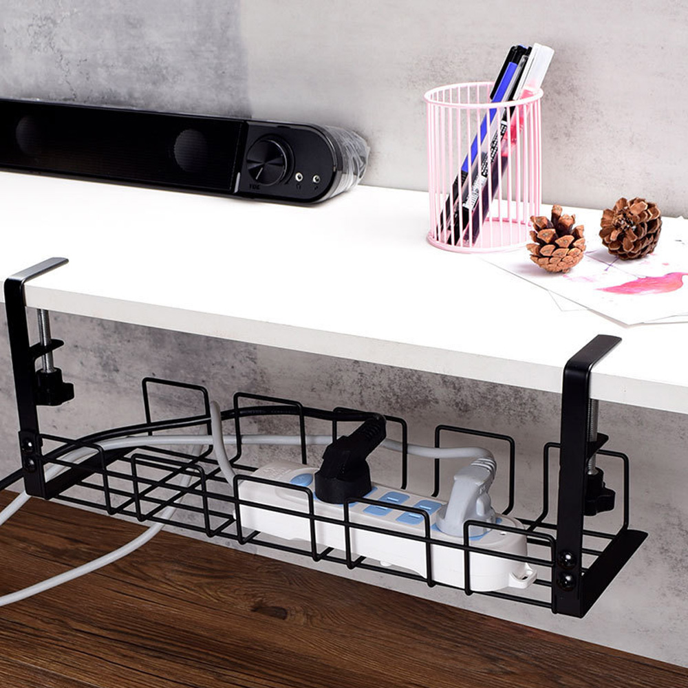 Cable Management Box Under Des - Desk Setup Shelves のレビューと価格
